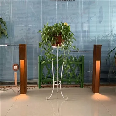 ไฟเสาโซล่าเซลล์ LED Corten